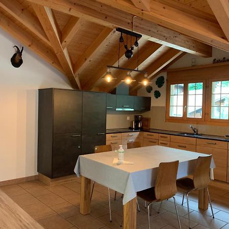 Ferienwohnung Talhaus Lauterbrunnen Buitenkant foto