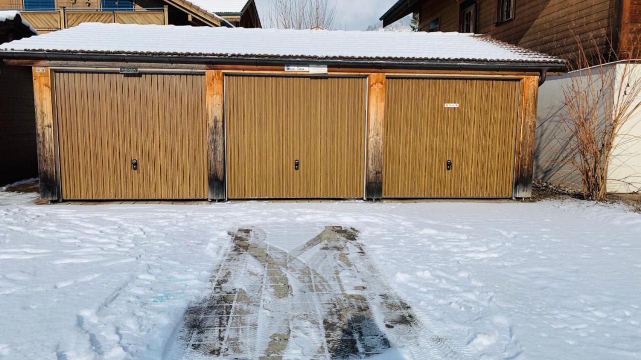 Ferienwohnung Talhaus Lauterbrunnen Buitenkant foto