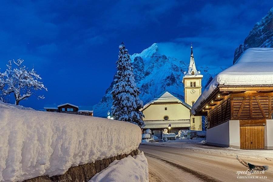 Ferienwohnung Talhaus Lauterbrunnen Buitenkant foto